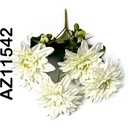 Flor - ramo de dalia de 5 corolas largo 35cm