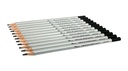Lapiz carbonico de dibujo 6B-3.1mm La Selva 12pcs