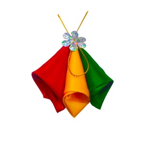 [CART-TRIC] Cartucho o pirocha tipo cantuta tricolor bolsa de 50PCS