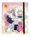 Cuaderno anillado tapa dura A5/medio oficio GORI BOOK Premium, con 5 separadores, sujetador de  liga, 145 hojas