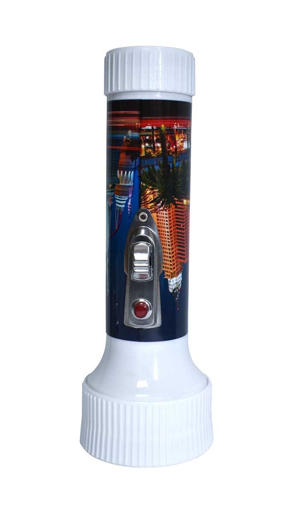 Linterna grande FTJ99E2S para 2 pilas grande con luz Led