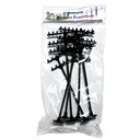Maqueta - juego postes de energia electrica o antenas electricas escala 1:50 6pcs