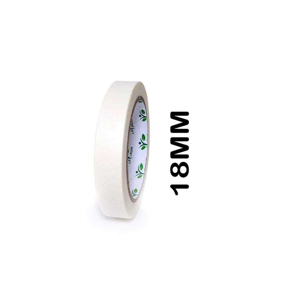 [1830Y] Masking blanco 3/4" o 18mmx30Y La Selva
