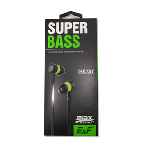 Audifono super bass max series HS-301 E&F