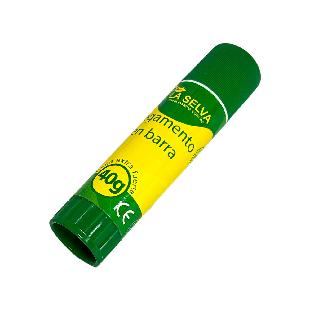 [LS40G12] Pegamento en barra 40g La Selva 12pcs