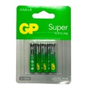 Pilas GP Super Alkaline AAA  (4pcs)