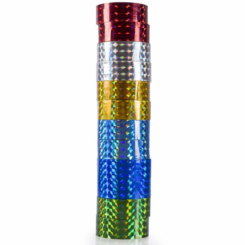 [YT1825-AZ] Yurex tornasol GRANDE 18mmx25m 12pcs (Azul)