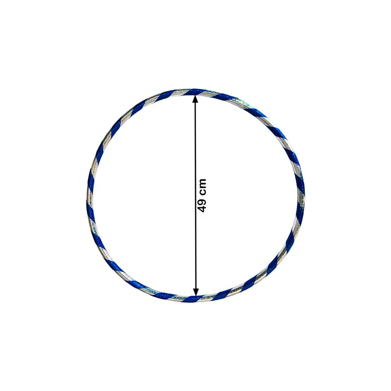 Hula hula o aro de ejercicios tornasolado PEQUEÑO D. 49cm