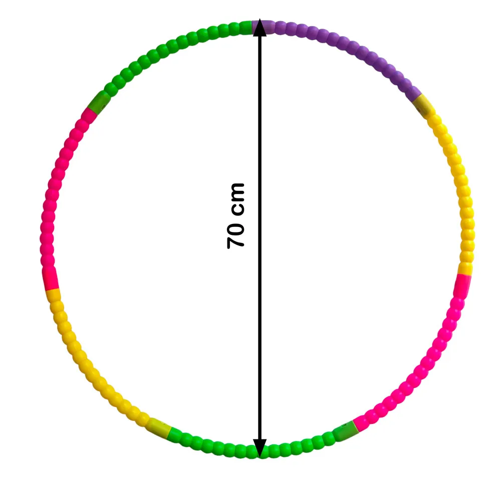 Hula hula o aro de ejercicios ARMABLE D. 70cm